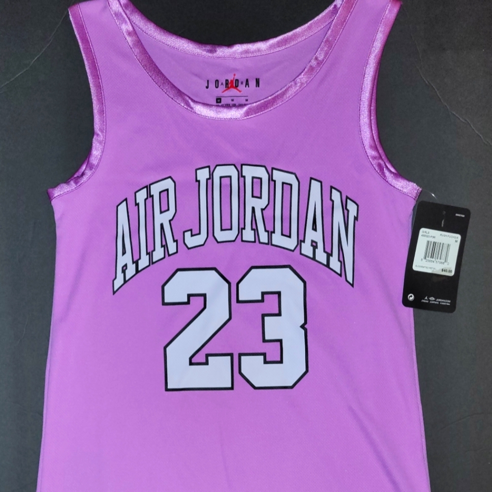 New Girl's Medium Jordan Jersey Dress